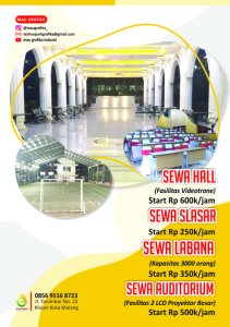 Sewa Lapangan & Hall