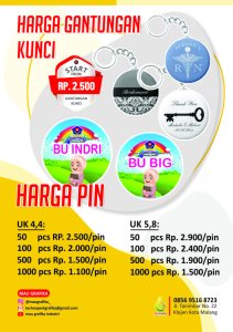 Gantungan Kunci SMKN 4 Malang