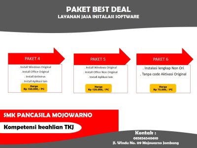 Layanan instalasi software