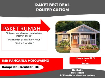 Paket Best Deal Router Custom