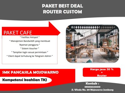 Paket Best Deal Router Custom