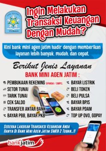 Layanan Bank Mini SMK Negeri 2 Tuban
