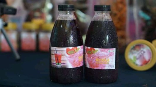 Minuman Sari Bunga Rosella SMK Syekh Abdul Qodir
